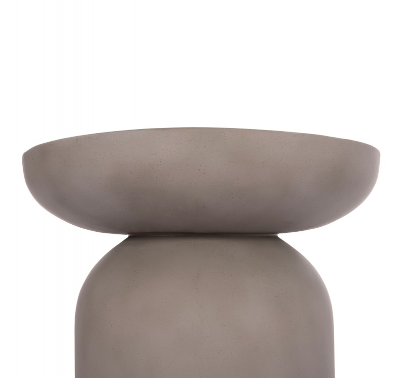 ΒΟΗΘΗΤΙΚΟ ΤΡΑΠΕΖΙ ANNA HM18160.03 FIBER CEMENT ΣΕ ΓΚΡΙ--Φ60x76Υεκ.