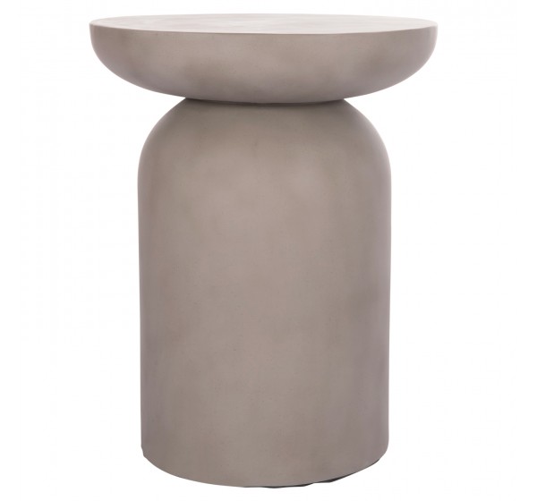 ΒΟΗΘΗΤΙΚΟ ΤΡΑΠΕΖΙ ANNA HM18160.03 FIBER CEMENT ΣΕ ΓΚΡΙ--Φ60x76Υεκ.