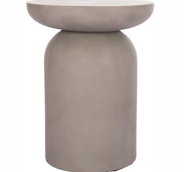 ΒΟΗΘΗΤΙΚΟ ΤΡΑΠΕΖΙ ANNA HM18160.03 FIBER CEMENT ΣΕ ΓΚΡΙ--Φ60x76Υεκ.