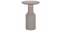 ΒΟΗΘΗΤΙΚΟ ΤΡΑΠΕΖΙ TRED(T) HM18169.03 FIBER CEMENT ΓΚΡΙ-ΦΥΣΙΚΟ RATTAN--Φ40x61Υεκ.