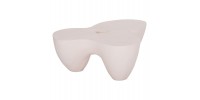 ΤΡΑΠΕΖΙ ΣΑΛΟΝΙΟΥ SALLEN HM18161.02 FIBER CEMENT ΣΕ ΛΕΥΚΟ--108x94x38,5Υεκ.