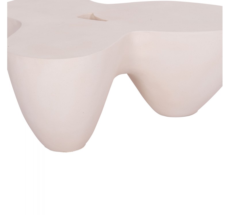 ΤΡΑΠΕΖΙ ΣΑΛΟΝΙΟΥ SALLEN HM18161.02 FIBER CEMENT ΣΕ ΛΕΥΚΟ--108x94x38,5Υεκ.