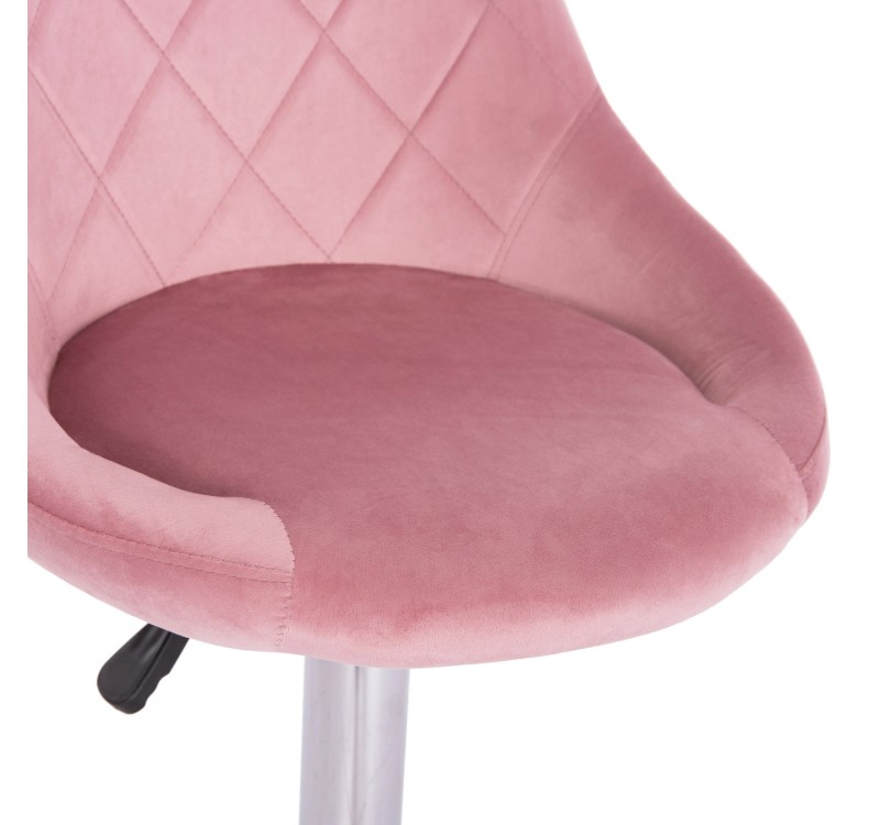 ΣΚΑΜΠΟ ΜΠΑΡ ROSE HM204.42 ΜΕ ΑΜΟΡΤΙΣΕΡ ΧΡΩΜΙΟΥ & ΣΑΠΙΟ ΜΗΛΟ ΒΕΛΟΥΔΟ 48x45x105Υεκ.