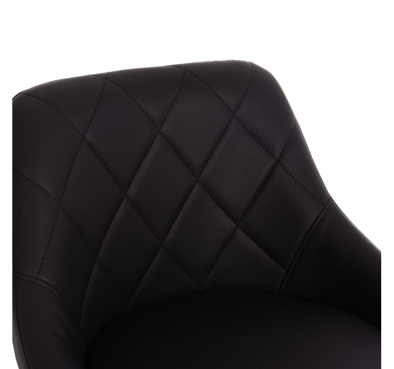 ΣΚΑΜΠΟ ΜΠΑΡ ROSE HM204.21 ΜΕ ΑΜΟΡΤΙΣΕΡ ΧΡΩΜΙΟΥ & ΜΑΥΡΟ PU 48x45x105Υεκ.