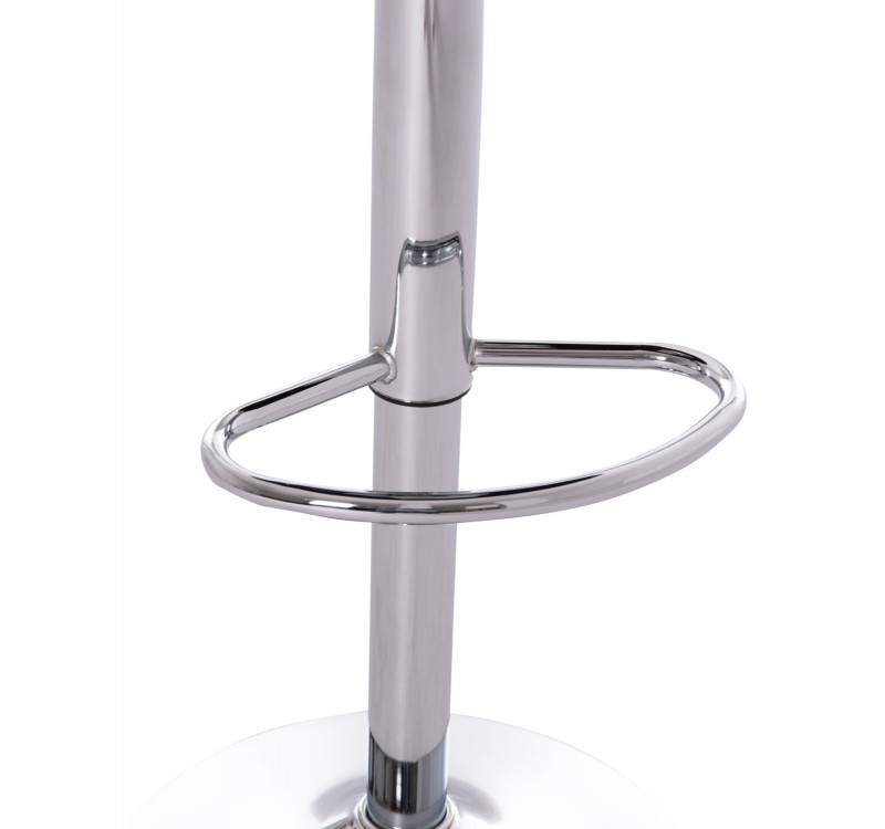 ΣΚΑΜΠΟ ΜΠΑΡ ROSE HM204.21 ΜΕ ΑΜΟΡΤΙΣΕΡ ΧΡΩΜΙΟΥ & ΜΑΥΡΟ PU 48x45x105Υεκ.