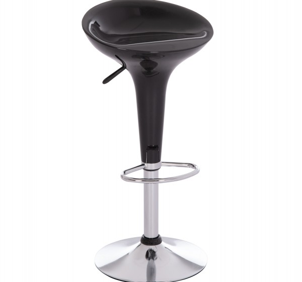 ΣΚΑΜΠΟ ΜΠΑΡ ΠΕΡΙΣΤΡΕΦΟΜΕΝΟ DAISY HM200.21 ABS ΣΕ ΜΑΥΡΟ--ΑΝΑΡΤΗΣΗ 44x38x85Υεκ.