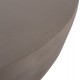 ΤΡΑΠΕΖΙ ΣΑΛΟΝΙΟΥ ΣΤΡΟΓΓΥΛΟ ALLAN HM18162.03 FIBER CEMENT ΣΕ ΓΚΡΙ--Φ92x49Υεκ.