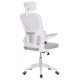 ΚΑΡΕΚΛΑ ΓΡΑΦΕΙΟΥ BASTON HM18236.03 ΓΚΡΙ MESH & ΛΕΥΚΟΣ PP ΣΚΕΛΕΤΟΣ 64x60x127Υεκ.