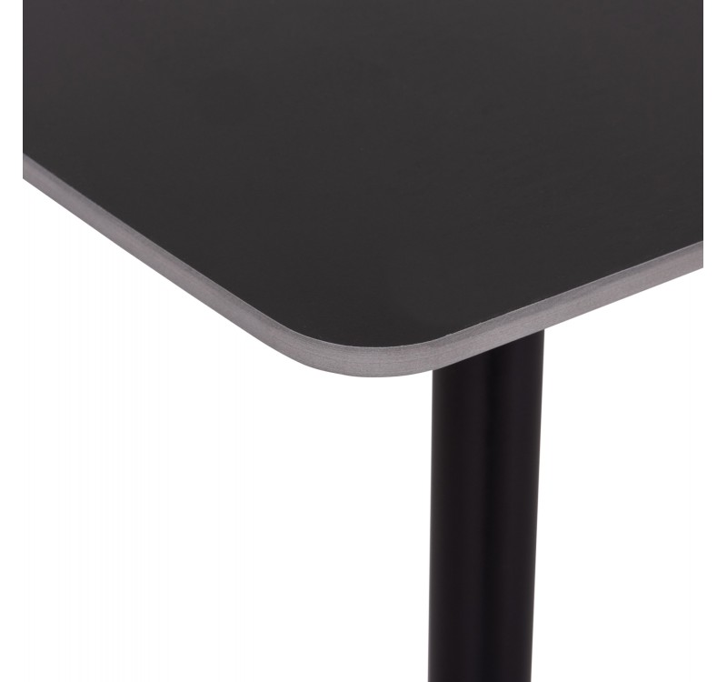 ΤΡΑΠΕΖΙ RAVEN HM18149.02 ΚΕΡΑΜΙΚΟ TOP ΜΕ ΟΨΗ ΜΑΥΡΟ ΜΑΡΜΑΡΟ 140x80x74Υεκ.