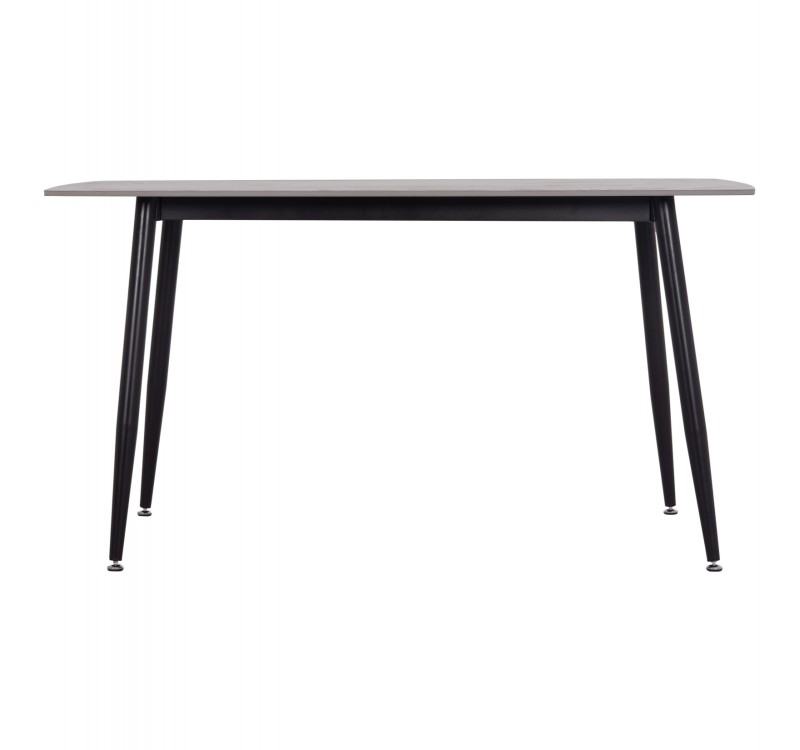 ΤΡΑΠΕΖΙ RAVEN HM18149.13 ΚΕΡΑΜΙΚΟ TOP ΜΕ ΟΨΗ ΓΚΡΙ ΜΑΡΜΑΡΟ 140x80x74Υεκ.