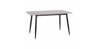 ΤΡΑΠΕΖΙ RAVEN HM18149.13 ΚΕΡΑΜΙΚΟ TOP ΜΕ ΟΨΗ ΓΚΡΙ ΜΑΡΜΑΡΟ 140x80x74Υεκ.