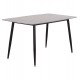 ΤΡΑΠΕΖΙ RAVEN HM18149.13 ΚΕΡΑΜΙΚΟ TOP ΜΕ ΟΨΗ ΓΚΡΙ ΜΑΡΜΑΡΟ 140x80x74Υεκ.
