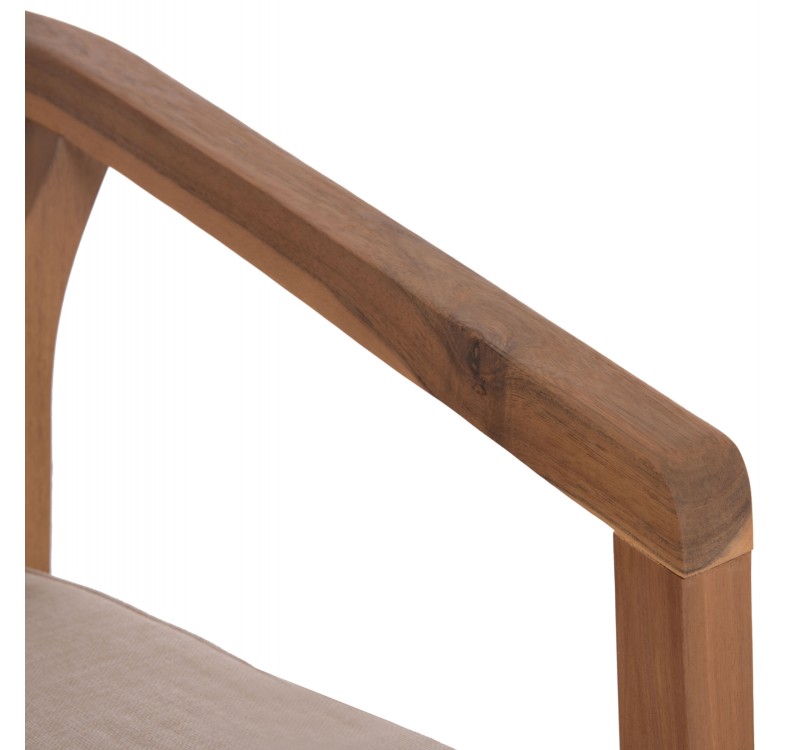 ΠΟΛΥΘΡΟΝΑ CONTREL HM6244.01 ΞΥΛΟ ΑΚΑΚΙΑΣ ΦΥΣΙΚΟ-ΣΧΟΙΝΙ & ΜΑΞΙΛΑΡΙΑ ΜΠΕΖ 58x60x74Υεκ.