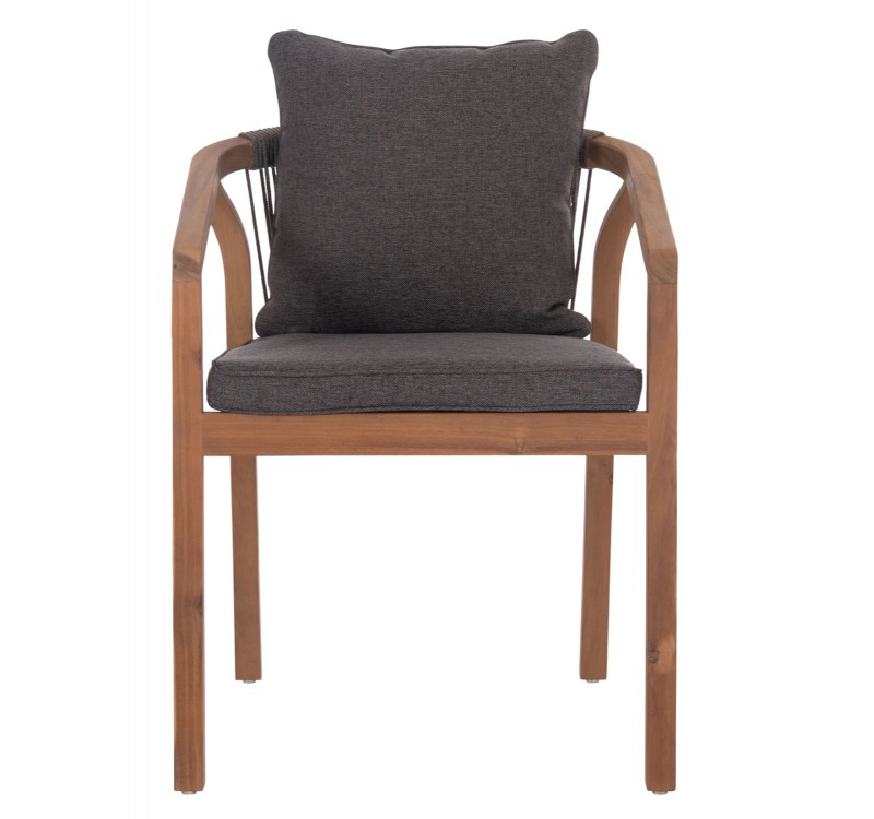 ΠΟΛΥΘΡΟΝΑ CONTREL HM6244.02 ΞΥΛΟ ΑΚΑΚΙΑΣ ΦΥΣΙΚΟ-ΣΧΟΙΝΙ & ΜΑΞΙΛΑΡΙΑ ΓΚΡΙ 58x60x74Υεκ.