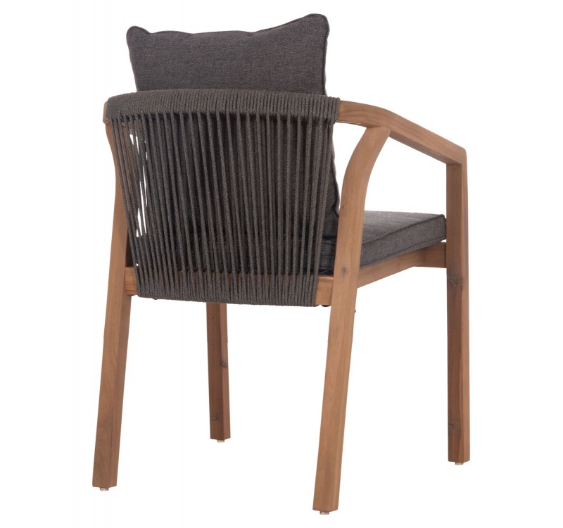 ΠΟΛΥΘΡΟΝΑ CONTREL HM6244.02 ΞΥΛΟ ΑΚΑΚΙΑΣ ΦΥΣΙΚΟ-ΣΧΟΙΝΙ & ΜΑΞΙΛΑΡΙΑ ΓΚΡΙ 58x60x74Υεκ.