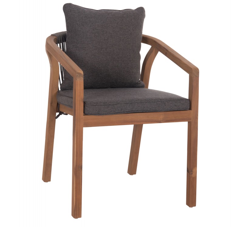 ΠΟΛΥΘΡΟΝΑ CONTREL HM6244.02 ΞΥΛΟ ΑΚΑΚΙΑΣ ΦΥΣΙΚΟ-ΣΧΟΙΝΙ & ΜΑΞΙΛΑΡΙΑ ΓΚΡΙ 58x60x74Υεκ.