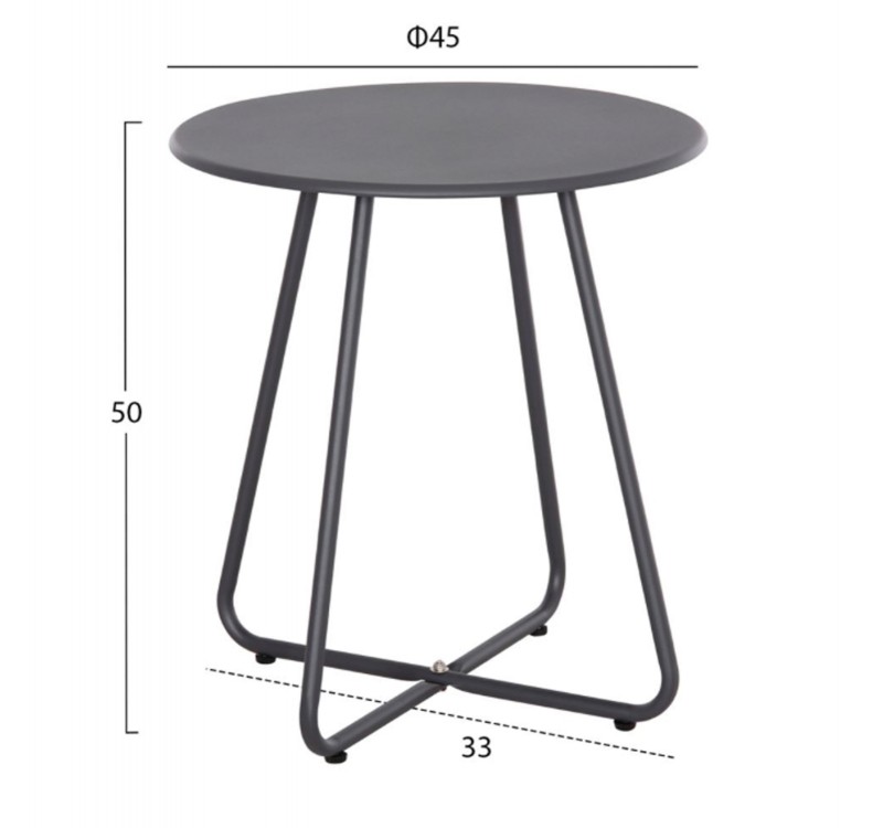 ΣΕΤ LOUNGE 3TMX ΕΞ.ΧΩΡΟΥ PONY HM21193 ΜΕΤΑΛΛΟ ΣΕ ΓΚΡΙ--ΣΥΝΘ.RATTAN ΣΕ ΛΕΥΚΟ-ΜΑΥΡΟ