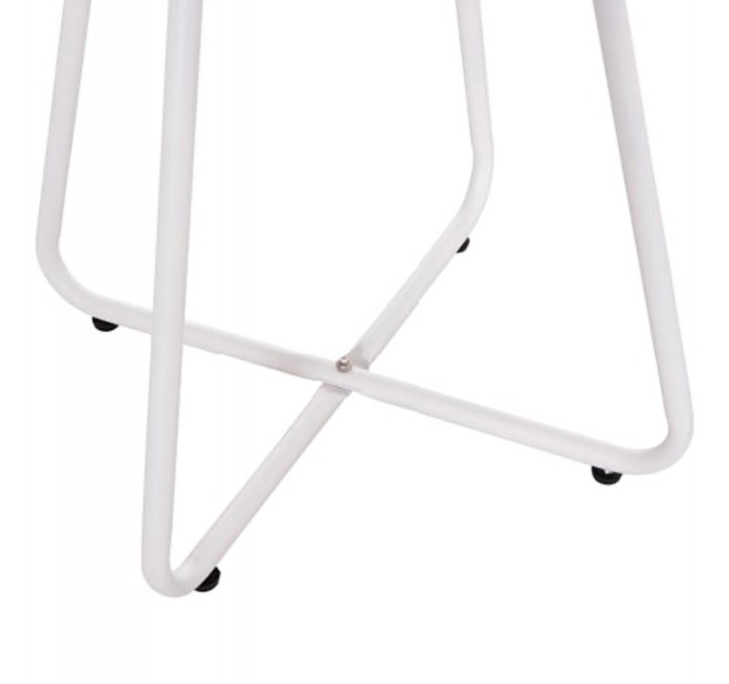 ΣΕΤ LOUNGE 3TMX ΕΞ.ΧΩΡΟΥ PONY HM21193.02 ΜΕΤΑΛΛΟ ΚΑΙ ΣΥΝΘ.RATTAN ΣΕ ΛΕΥΚΟ-ΜΑΥΡΟ