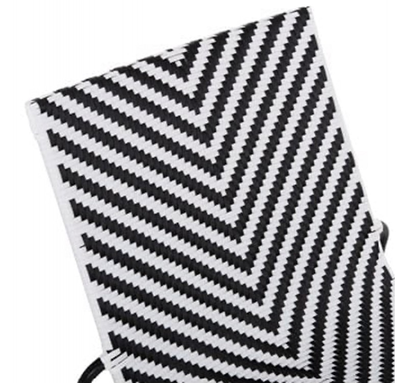 ΣΕΤ LOUNGE 3TMX ΕΞ.ΧΩΡΟΥ PONY HM21193.02 ΜΕΤΑΛΛΟ ΚΑΙ ΣΥΝΘ.RATTAN ΣΕ ΛΕΥΚΟ-ΜΑΥΡΟ