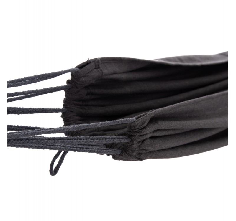 ΑΙΩΡΑ CRAVE HM6304.01 ΑΝΘΡΑΚΙ ΜΕΤΑΛΛΙΚΟΣ ΣΚΕΛΕΤΟΣ-ΣΚΟΥΡΟ ΓΚΡΙ ΥΦΑΣΜΑ 265x93x105Υεκ