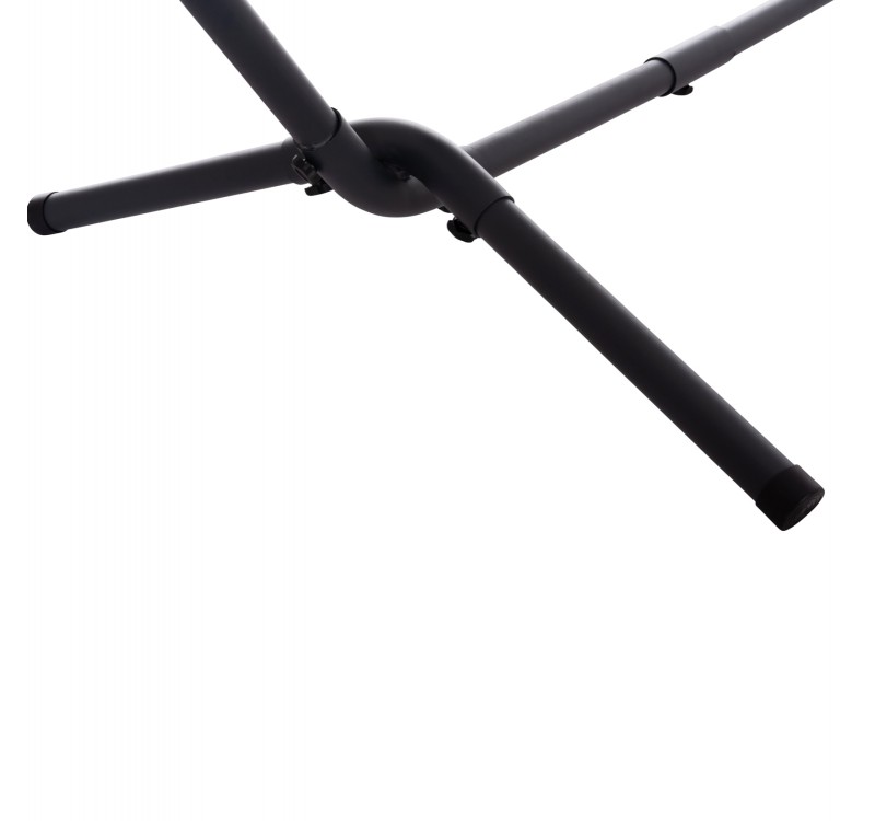 ΑΙΩΡΑ CRAVE HM6304.01 ΑΝΘΡΑΚΙ ΜΕΤΑΛΛΙΚΟΣ ΣΚΕΛΕΤΟΣ-ΣΚΟΥΡΟ ΓΚΡΙ ΥΦΑΣΜΑ 265x93x105Υεκ