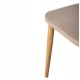ΣΕΤ ΤΡΑΠΕΖΑΡΙΑΣ 5ΤΜΧ VANESSA HM21181 MDF TOP ΣΕ ΦΥΣΙΚΟ-ΣΚΕΛΕΤΟΣ ΣΕ ΦΥΣΙΚΟ