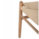 ΣΕΤ ΤΡΑΠΕΖΑΡΙΑΣ 5ΤΜΧ BRAVE HM21182 MDF TOP-ΞΥΛΟ ΟΞΙΑΣ & PAPER ROPE ΣΕ ΦΥΣΙΚΟ