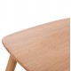 ΣΕΤ ΤΡΑΠΕΖΑΡΙΑΣ 5ΤΜΧ LUCIEN HM21183 MDF TOP & ΞΥΛΟ ΟΞΙΑΣ ΣΕ ΦΥΣΙΚΟ ΧΡΩΜΑ