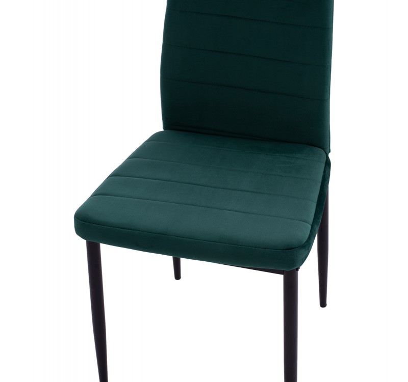 ΣΕΤ ΤΡΑΠΕΖΑΡΙΑΣ 5ΤΜΧ LADY HM21199.03 ΓΥΑΛΙ--ΜΕΤΑΛΛΟ ΣΕ ΜΑΥΡΟ & ΒΕΛΟΥΔΟ ΚΥΠΑΡΙΣΣΙ