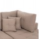 ΓΩΝΙΑΚΟΣ ΚΑΝΑΠΕΣ-ΚΡΕΒΑΤΙ ΜΕ ΑΠΟΘ.ΧΩΡΟ TRENDSTON HM3302.03R ΜΠΕΖ ΥΦΑΣΜΑ 298x177x95Υεκ