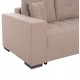 ΓΩΝΙΑΚΟΣ ΚΑΝΑΠΕΣ-ΚΡΕΒΑΤΙ ΜΕ ΑΠΟΘ.ΧΩΡΟ TRENDSTON HM3302.03R ΜΠΕΖ ΥΦΑΣΜΑ 298x177x95Υεκ