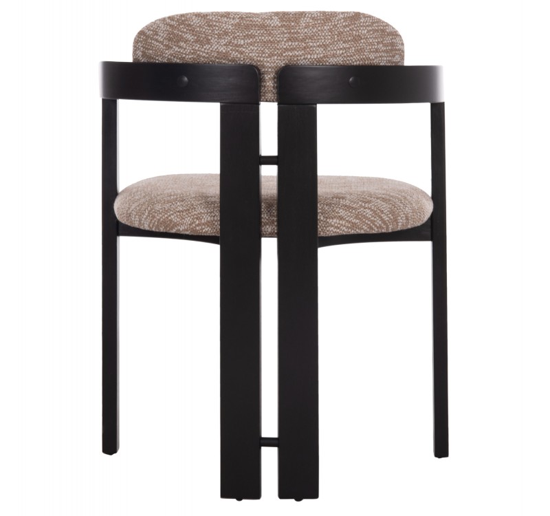 ΠΟΛΥΘΡΟΝΑ ΤΡΑΠΕΖΑΡΙΑΣ KALL HM18247.02 ΚΑΦΕ ΥΦΑΣΜΑ--PLYWOOD ΣΕ ΜΑΥΡΟ 56x45x73Υεκ