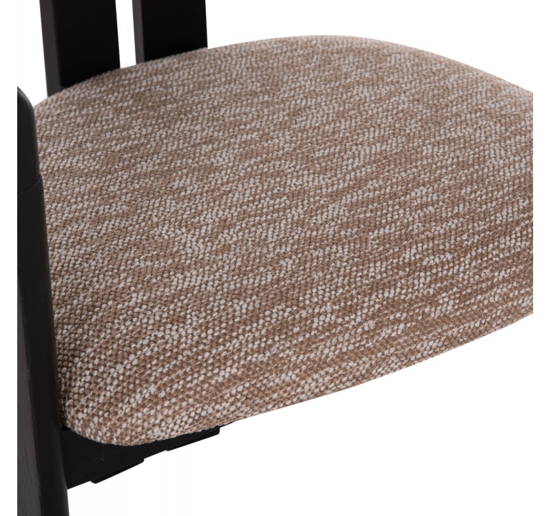 ΠΟΛΥΘΡΟΝΑ ΤΡΑΠΕΖΑΡΙΑΣ KALL HM18247.02 ΚΑΦΕ ΥΦΑΣΜΑ--PLYWOOD ΣΕ ΜΑΥΡΟ 56x45x73Υεκ