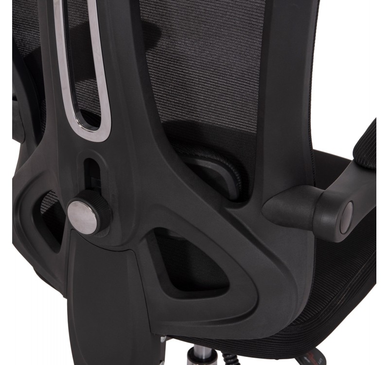 ΚΑΡΕΚΛΑ ΓΡΑΦΕΙΟΥ BARNET HM18258.01 ΜΑΥΡΟ MESH-ΜΑΥΡΟΣ ΣΚΕΛΕΤΟΣ NYLON 61x62x123Υ