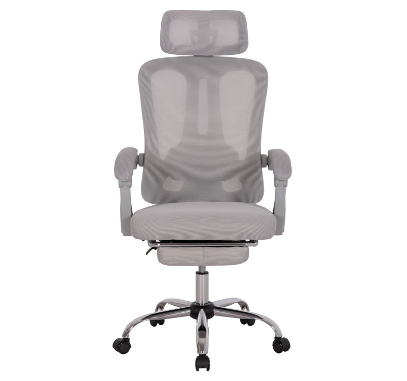 ΚΑΡΕΚΛΑ ΓΡΑΦΕΙΟΥ BARNET HM18258.02 ΓΚΡΙ MESH-ΓΚΡΙ ΣΚΕΛΕΤΟΣ NYLON 61x62x123Υ