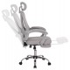ΚΑΡΕΚΛΑ ΓΡΑΦΕΙΟΥ BARNET HM18258.02 ΓΚΡΙ MESH-ΓΚΡΙ ΣΚΕΛΕΤΟΣ NYLON 61x62x123Υ