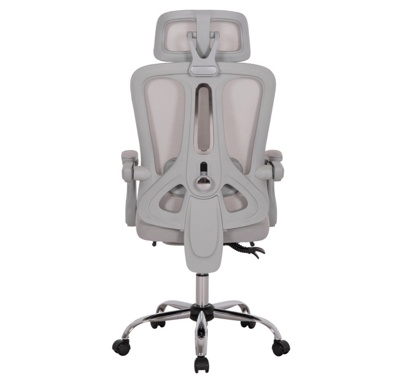 ΚΑΡΕΚΛΑ ΓΡΑΦΕΙΟΥ BARNET HM18258.02 ΓΚΡΙ MESH-ΓΚΡΙ ΣΚΕΛΕΤΟΣ NYLON 61x62x123Υ
