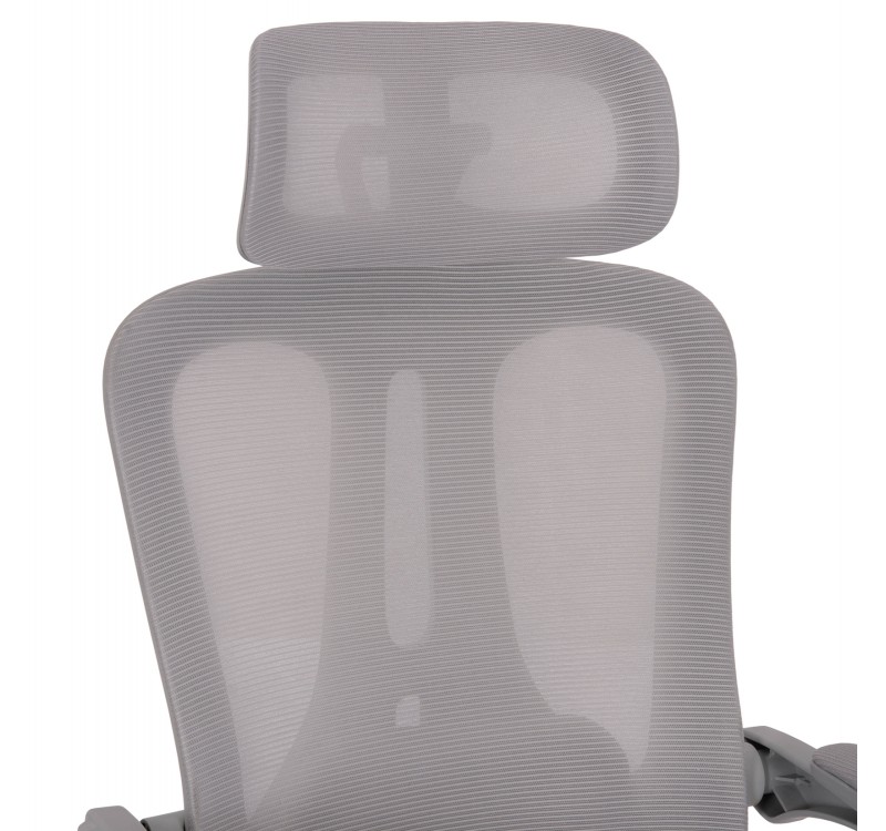 ΚΑΡΕΚΛΑ ΓΡΑΦΕΙΟΥ BARNET HM18258.02 ΓΚΡΙ MESH-ΓΚΡΙ ΣΚΕΛΕΤΟΣ NYLON 61x62x123Υ