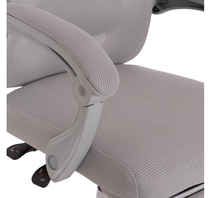 ΚΑΡΕΚΛΑ ΓΡΑΦΕΙΟΥ BARNET HM18258.02 ΓΚΡΙ MESH-ΓΚΡΙ ΣΚΕΛΕΤΟΣ NYLON 61x62x123Υ