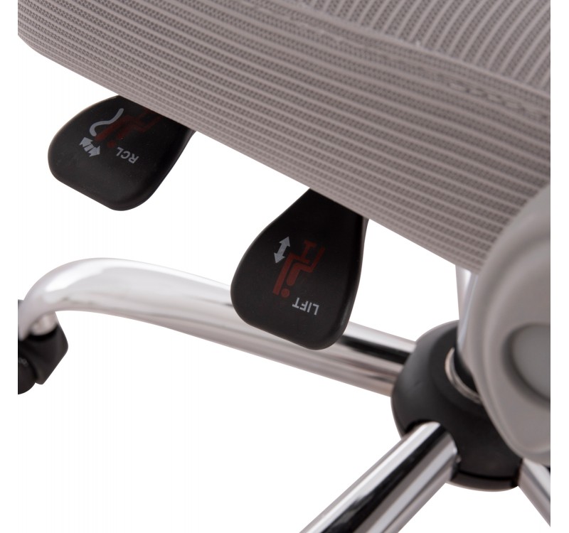 ΚΑΡΕΚΛΑ ΓΡΑΦΕΙΟΥ BARNET HM18258.02 ΓΚΡΙ MESH-ΓΚΡΙ ΣΚΕΛΕΤΟΣ NYLON 61x62x123Υ