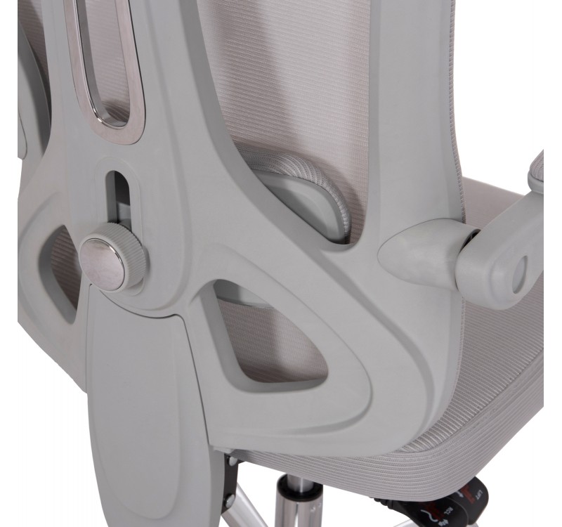 ΚΑΡΕΚΛΑ ΓΡΑΦΕΙΟΥ BARNET HM18258.02 ΓΚΡΙ MESH-ΓΚΡΙ ΣΚΕΛΕΤΟΣ NYLON 61x62x123Υ