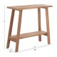 ΚΟΝΣΟΛΑ TALIBER HM18256 ΞΥΛΟ TEAK ΣΕ ΦΥΣΙΚΟ ΧΡΩΜΑ 90x30x77Υεκ.