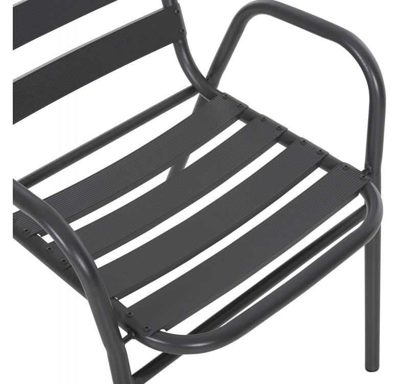 ΣΕΤ ΤΡΑΠΕΖΑΡΙΑΣ 5ΤΜΧ ADAM HM21219 ΚΑΡΕΚΛΕΣ ΜΕΤΑΛΛΙΚΕΣ & ΤΡΑΠΕΖΙ 110x60 ΓΚΡΙ