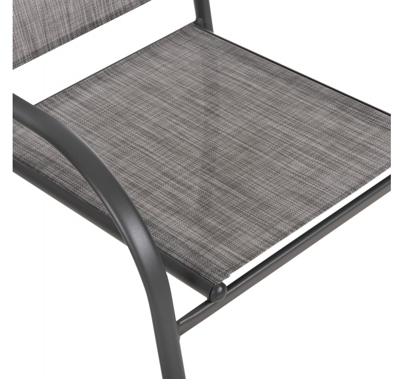 ΣΕΤ ΤΡΑΠΕΖΑΡΙΑΣ 5ΤΜΧ REDAN HM21223 ΤΡΑΠΕΖΙ & 4 ΠΟΛΥΘΡΟΝΕΣ ΣΕ ΓΚΡΙ