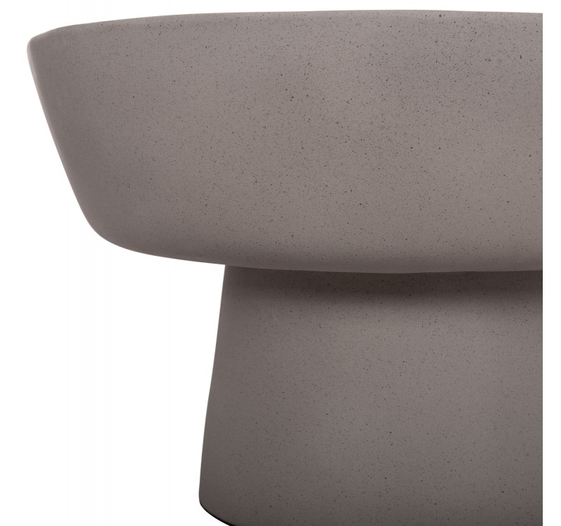 ΤΡΑΠΕΖΙ ΣΑΛΟΝΙΟΥ PIRSON HM18155.03 FIBER CEMENT ΣΕ ΓΚΡΙ--Φ60x36Υεκ.