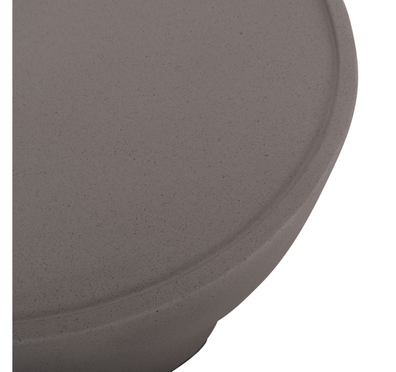 ΤΡΑΠΕΖΙ ΣΑΛΟΝΙΟΥ PIRSON HM18155.03 FIBER CEMENT ΣΕ ΓΚΡΙ--Φ60x36Υεκ.
