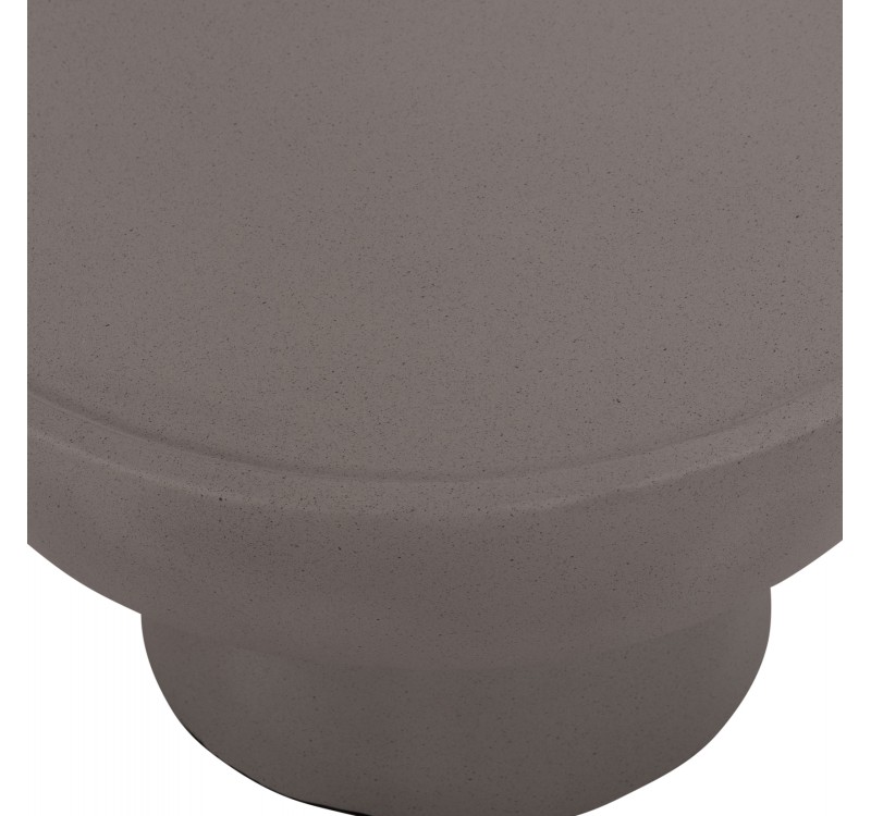 ΤΡΑΠΕΖΙ ΣΑΛΟΝΙΟΥ PIRSON HM18155.03 FIBER CEMENT ΣΕ ΓΚΡΙ--Φ60x36Υεκ.