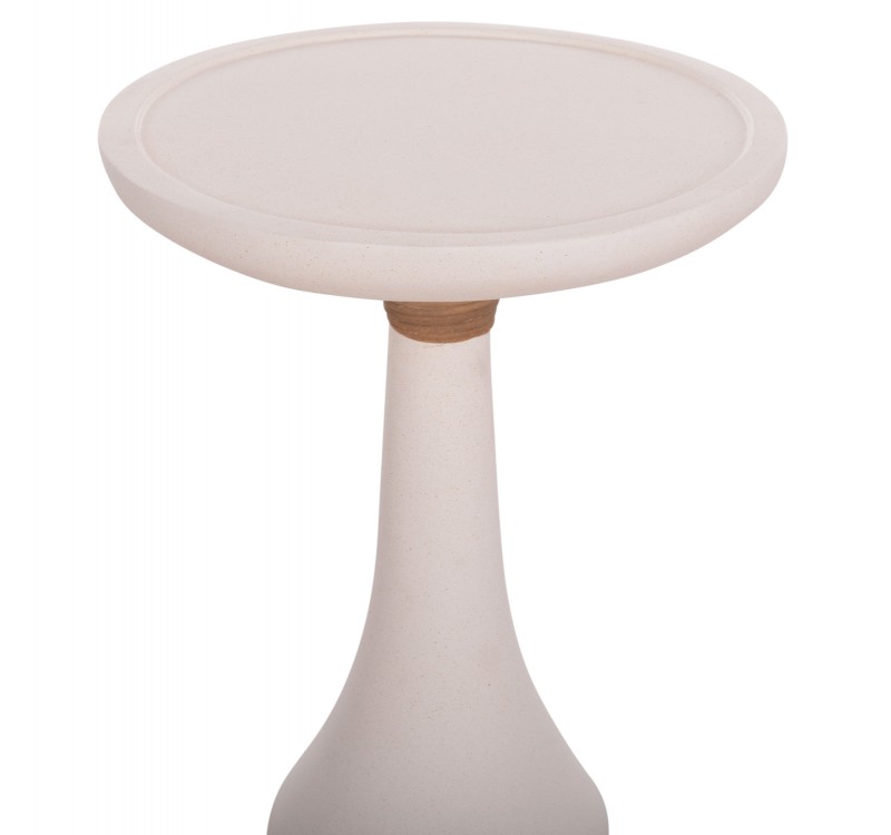 ΒΟΗΘΗΤΙΚΟ ΤΡΑΠΕΖΙ ΓΙΑ ΛΑΜΠΑΤΕΡ TORG HM18170.02 FIBER CEMENT ΛΕΥΚΟ Φ41x62Υεκ.