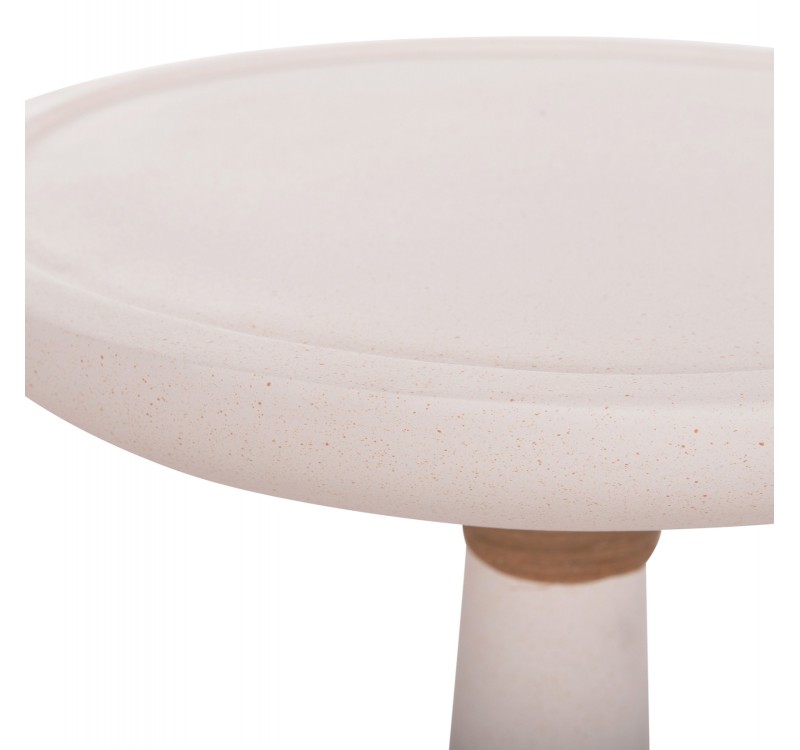 ΒΟΗΘΗΤΙΚΟ ΤΡΑΠΕΖΙ ΓΙΑ ΛΑΜΠΑΤΕΡ TORG HM18170.02 FIBER CEMENT ΛΕΥΚΟ Φ41x62Υεκ.