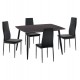 ΣΕΤ ΤΡΑΠΕΖΑΡΙΑΣ 5ΤΜΧ RAVEN HM21224.02 ΚΕΡΑΜΙΚΟ TOP ΜΑΥΡΟ ΜΑΡΜΑΡΟ--ΒΕΛΟΥΔΟ ΜΑΥΡΟ